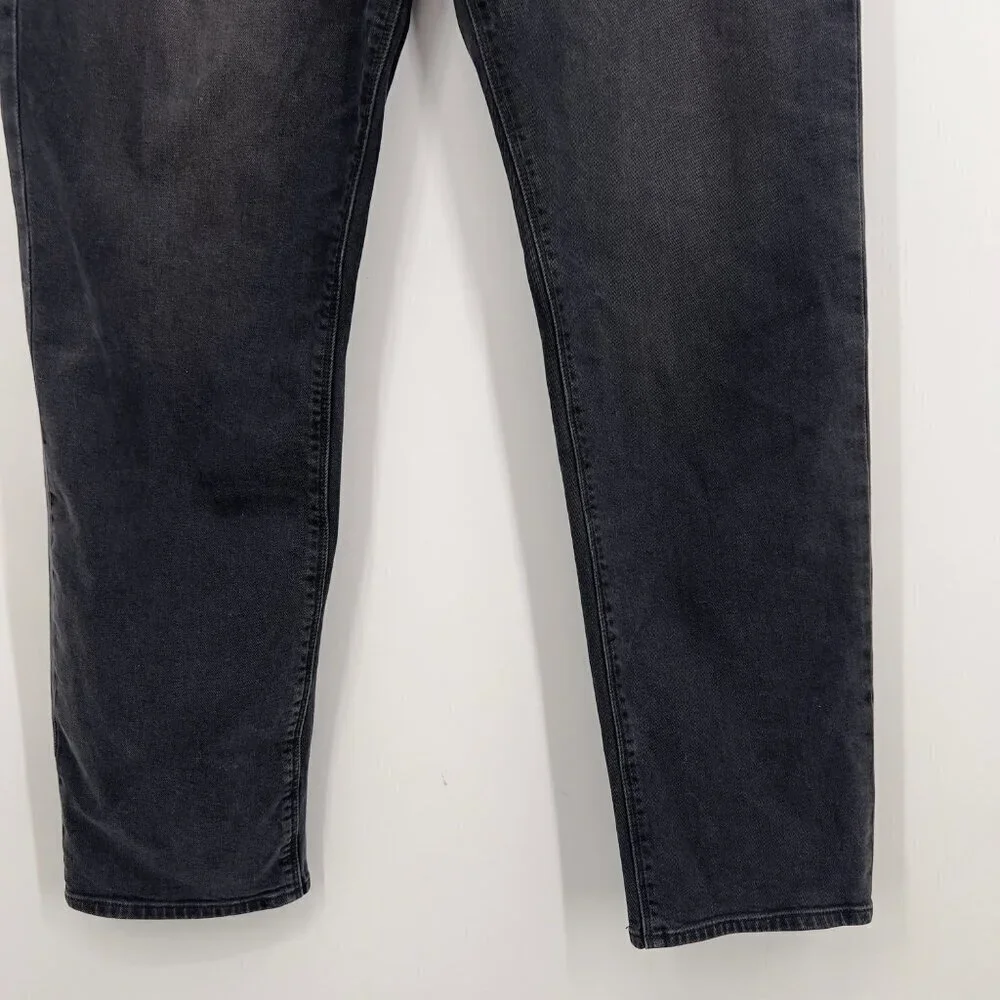Hudson Jeans Los Angeles Elly Taper Black Denim Jeans Men’s Size 32
